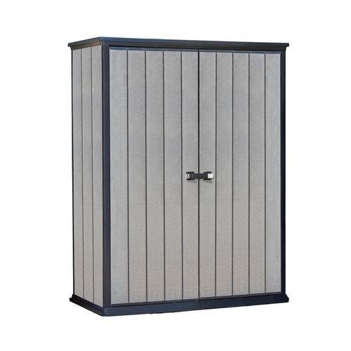 7290112632746 - High Store+ Aufbewahrungsschrank - 1395x77x170cm - Grau - Grau - Keter