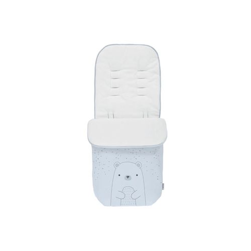 3801108041219 - Kikkaboo Kinderwagen Fußsack Polar Friends Reißverschluss warmes Fleecefutter blau 3801108041219 - Kikkaboo Kinderwagen Fußsack Polar Friends Reißverschluss warmes Fleecefutter blau