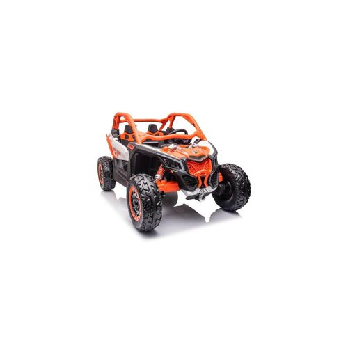 4260259874913 - ES-Toys Kinder Elektrobuggy Can Am Zweisitzer Stoßdämpfer EVA-Reifen Radio MP3 orange 4260259874913 - ES-Toys Kinder Elektrobuggy Can Am Zweisitzer Stoßdämpfer EVA-Reifen Radio MP3 orange