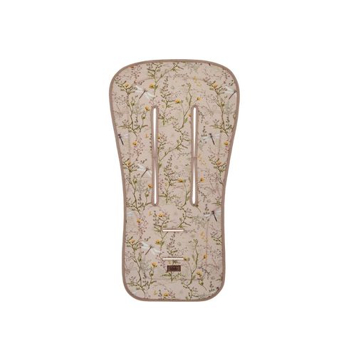 3800171211154 - Kikkaboo Kinderwagen-Einlage Anti-Schweiß Baumwolloberfläche Sitzauflage beige