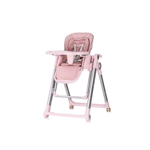 3800931063412 - Kinderhochstuhl 2 in 1 Super Chef Babyschaukel Fußstütze klappbar rosa