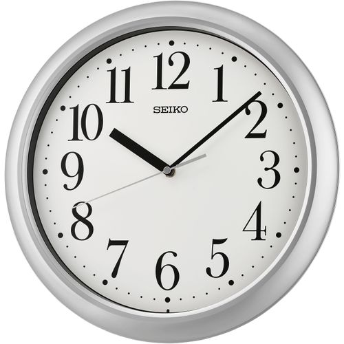 4517228838293 - Wanduhr SEIKO QXA787S silber (silberfarben) Wanduhren H 45cm QuarzuhrWohnzimmerEsszimmerKücheArbeitszimmerBüro Flur 4517228838293 - Wanduhr SEIKO QXA787S silber (silberfarben) Wanduhren H 45cm QuarzuhrWohnzimmerEsszimmerKücheArbeitszimmerBüro Flur