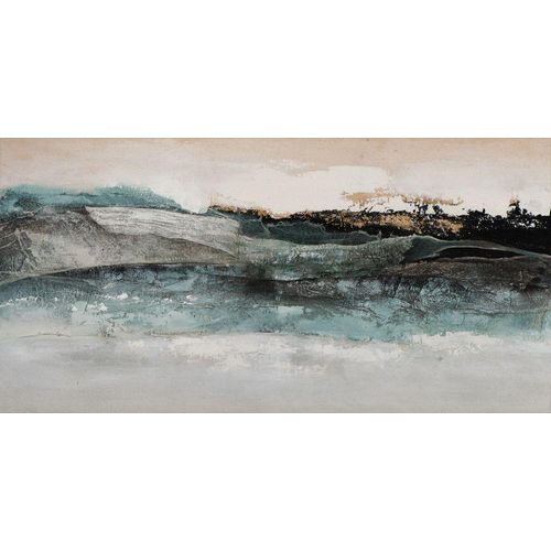 4050743068511 - Gemälde AUSDRUCKSTARK (BHT 140x70x380 cm) BHT 140x70x380 cm grün Bild Kunstdruck Wandbild