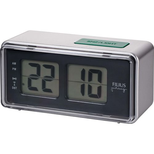 4045346096528 - Funkwecker FILIUS ZEITDESIGN 0530-19 silber (silberfarben) Wecker 4045346096528 - Funkwecker FILIUS ZEITDESIGN 0530-19 silber (silberfarben) Wecker
