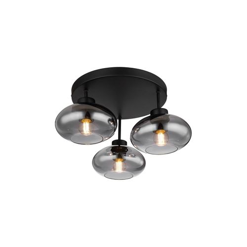 9007371439935 - Deckenleuchte Shaun in Schwarz max 40 Watt Deckenlampe