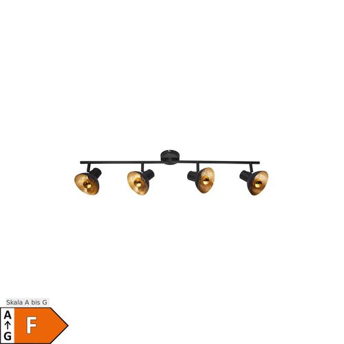 9007371356393 - Lighting - LOTTE - Strahler Metall schwarz 4x E14 LED 9007371356393 - Lighting - LOTTE - Strahler Metall schwarz 4x E14 LED