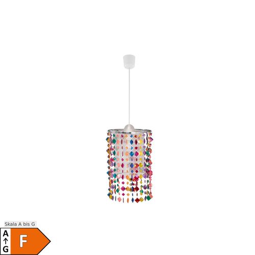 4059157133259 - Etc-shop - Decken Pendel Lampe Kinder Zimmer Textil Kristall Hänge Leuchte bunt im Set inkl led Leuchtmittel 4059157133259 - Etc-shop - Decken Pendel Lampe Kinder Zimmer Textil Kristall Hänge Leuchte bunt im Set inkl led Leuchtmittel