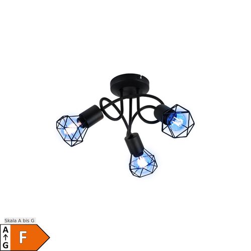 9007371544103 - RGB LED Deckenleuchte schwarz rund 36 cm 9007371544103 - RGB LED Deckenleuchte schwarz rund 36 cm