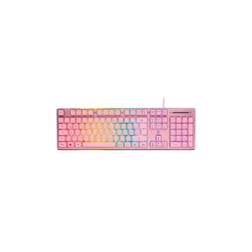 7333048057327 - PF75 Membran Kabelgebunden Gaming-Tastatur Beleuchtet Deutsch QWERTZ Pink Rosa 7333048057327 - PF75 Membran Kabelgebunden Gaming-Tastatur Beleuchtet Deutsch QWERTZ Pink Rosa
