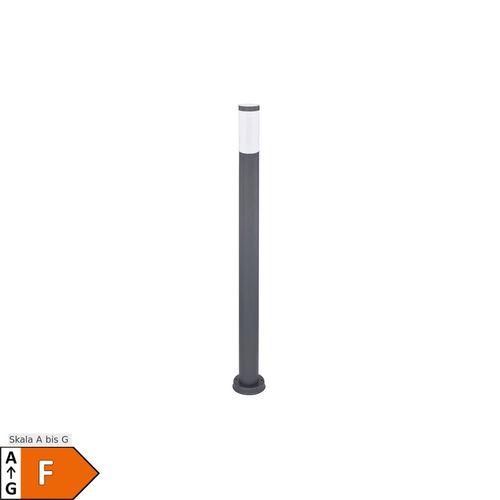 9007371572014 - LED Stehleuchte Edelstahl anthrazit H 110 cm 9007371572014 - LED Stehleuchte Edelstahl anthrazit H 110 cm