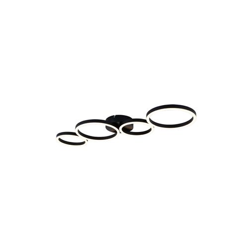 9007371544172 - LED Deckenleuchte Ring-Design schwarz matt L 885 cm