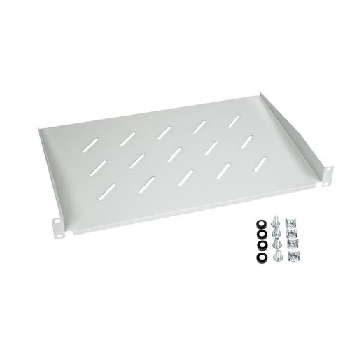 4010537659974 - HMF 65499 Fachboden für Serverschrank 19 Zoll 1 HE verschiedene Einbautiefen