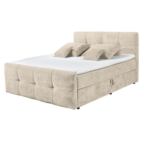 4251561920481 - riess-ambiente Boxspringbett TOULOUSE 160x200cm beige inkl Matratze und Topper mit Bettkasten 4251561920481 - riess-ambiente Boxspringbett TOULOUSE 160x200cm beige inkl Matratze und Topper mit Bettkasten