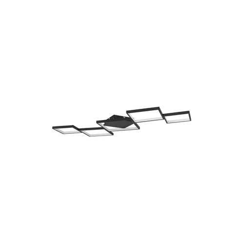 9007371541690 - LED Deckenleuchte schwarz dimmbar Fernbedienung L 120 cm