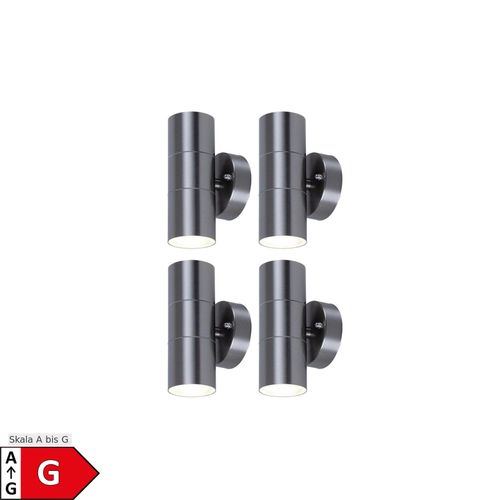 3800170238282 - 4er Set LED Wandlampen für Ihren Außenbereich VT-7622 3800170238282 - 4er Set LED Wandlampen für Ihren Außenbereich VT-7622