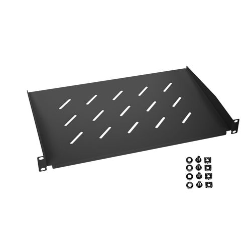 4010537659929 - HMF 65499 Fachboden für Serverschrank 19 Zoll 1 HE verschiedene Einbautiefen