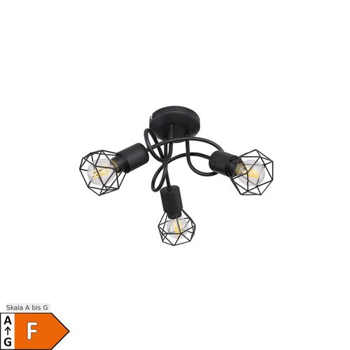 9007371544097 - LED Deckenleuchte schwarz rund 36 cm