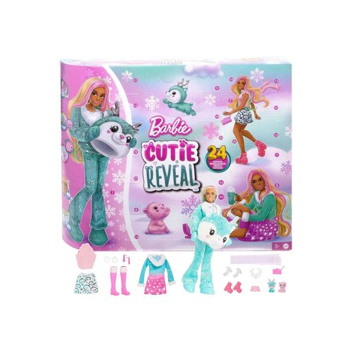 0194735097586 - Barbie Cutie Reveal Adventskalender Puppen Rentier Minihaustiere Accessoires 0194735097586 - Barbie Cutie Reveal Adventskalender Puppen Rentier Minihaustiere Accessoires