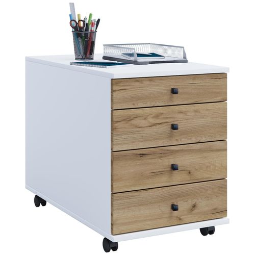 4051814430671 - Rollcontainer Beistellcontainer mit Schubladen Maße ca H 57 x B 42 x T 75 cm Bürocontainer – Lona
