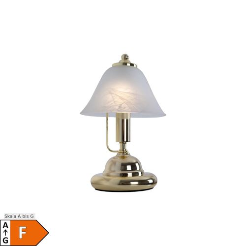 9007371536634 - Messing LED Tischlampe Touchschalter Höhe 27 cm ANTIQUE