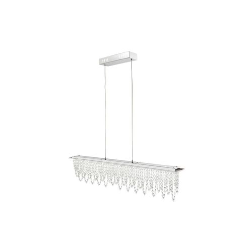 9007371352678 - LED Hänge Leuchte Kristall Pendel Höhe verstellbar Fernbedienung Tageslicht Decken Lampe dimmbar 68405-24H 9007371352678 - LED Hänge Leuchte Kristall Pendel Höhe verstellbar Fernbedienung Tageslicht Decken Lampe dimmbar 68405-24H
