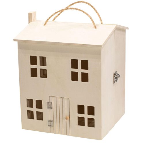 4058896378723 - Haus aus Holz 24 x 29 cm 4058896378723 - Haus aus Holz 24 x 29 cm