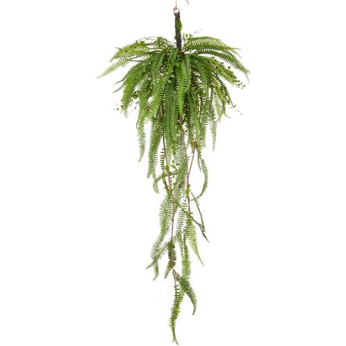 4064118325833 - Kunstpflanze CREATIV GREEN Farn grün H100cm Kunststoff Kunstpflanzen mit detailgetreuen Farnwedeln an Reisigkugel 4064118325833 - Kunstpflanze CREATIV GREEN Farn grün H100cm Kunststoff Kunstpflanzen mit detailgetreuen Farnwedeln an Reisigkugel