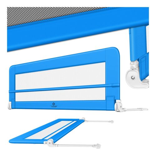 4260663282908 - Bettgitter Bettschutzgitter Kinderbettgitter für Kinder Babybettgitter Kinderbettschutzgitter Blau 120cm - Kesser 4260663282908 - Bettgitter Bettschutzgitter Kinderbettgitter für Kinder Babybettgitter Kinderbettschutzgitter Blau 120cm - Kesser
