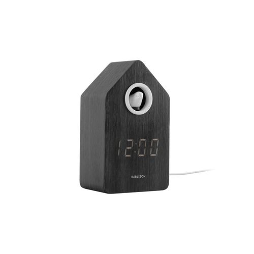 8714302768408 - Wecker »Kuckuck Black wood veneer«