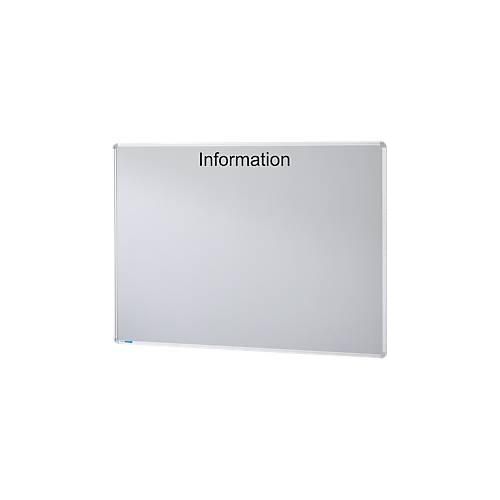 4063722510741 - Informationstafel Information Metall magnethaftend Wandmontage inkl Montagematerial B 1200 x H 900 mm silbergrau RAL 9006 4063722510741 - Informationstafel Information Metall magnethaftend Wandmontage inkl Montagematerial B 1200 x H 900 mm silbergrau RAL 9006