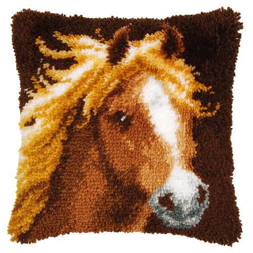 5413480656448 - Knüpfkissen Pferd 5413480656448 - Knüpfkissen Pferd