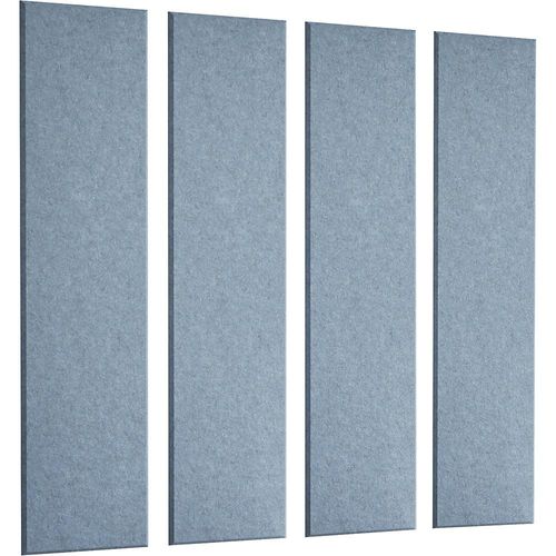 8712752117296 - Akustik-Wandplatte HxB 1200 x 300 mm VE 4 Stk blau ab 10 VE eurokraft basic 8712752117296 - Akustik-Wandplatte HxB 1200 x 300 mm VE 4 Stk blau ab 10 VE eurokraft basic
