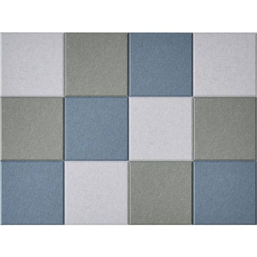 8712752117258 - Akustik-Wandfliese HxB 300 x 300 mm je 4 x blau hellgrau dunkelgrau VE 12 Stk eurokraft basic 8712752117258 - Akustik-Wandfliese HxB 300 x 300 mm je 4 x blau hellgrau dunkelgrau VE 12 Stk eurokraft basic