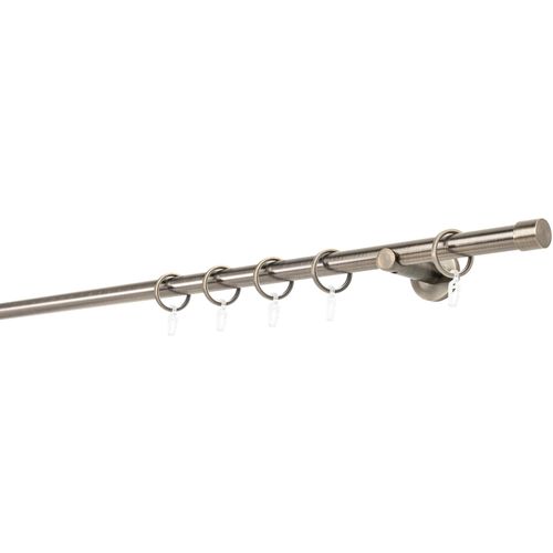 4066866101196 - Gardinenstange MYDECO 20mm Cap Wandträger 65 cm Gardinenstangen Gr L 360 cm 1 läufig braun (bronzefarben) Gardinenstangen Wandmontage 4066866101196 - Gardinenstange MYDECO 20mm Cap Wandträger 65 cm Gardinenstangen Gr L 360 cm 1 läufig braun (bronzefarben) Gardinenstangen Wandmontage