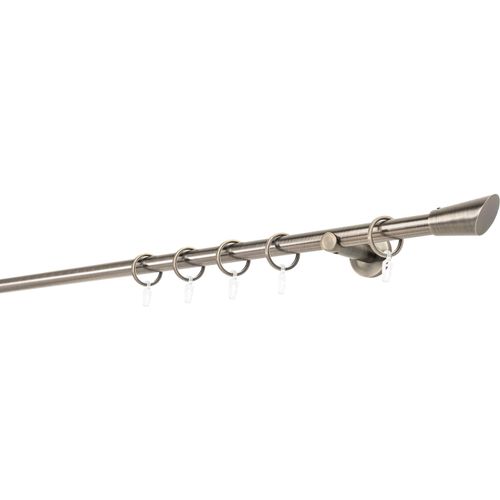 4066866106900 - Gardinenstange MYDECO 20mm Rag Wandträger 65 cm Gardinenstangen Gr L 180 cm 1 läufig braun (bronzefarben) Gardinenstangen Wandmontage 4066866106900 - Gardinenstange MYDECO 20mm Rag Wandträger 65 cm Gardinenstangen Gr L 180 cm 1 läufig braun (bronzefarben) Gardinenstangen Wandmontage