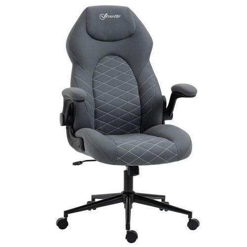 4255633540300 - Bürostuhl Ergonomischer Schreibtischstuhl Computerstuhl mit Wippfunktion Verstellbaren Armlehnen Drehstuhl mit Weichem Kissen Mikrofasertuch 4255633540300 - Bürostuhl Ergonomischer Schreibtischstuhl Computerstuhl mit Wippfunktion Verstellbaren Armlehnen Drehstuhl mit Weichem Kissen Mikrofasertuch