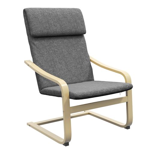 4255633524553 - Armlehnensessel mit Kopfpolster und Armlehnen grau 665B x 80T x 99H cm relaxsessel ruhesessel relaxstuhl mit armlehne leinenbezug 4255633524553 - Armlehnensessel mit Kopfpolster und Armlehnen grau 665B x 80T x 99H cm relaxsessel ruhesessel relaxstuhl mit armlehne leinenbezug