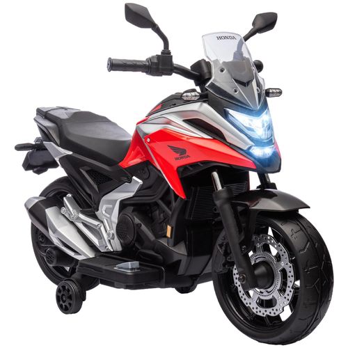 4255633573759 - Kinder Elektro-Motorrad 12V Kindermotorrad mit MP3 usb LED-Scheinwerfer Kinderfahrzeug mit Frühpädagogischen Funktionen Trainingsrädern 3km h