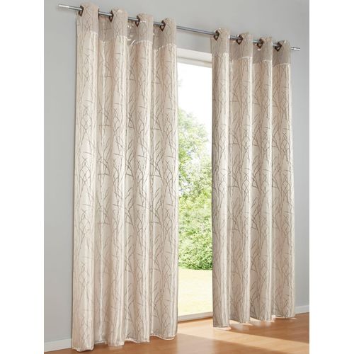 6930325718394 - Vorhang HEINE HOME Gardinen Gr 245 cm Multifunktionsband 140 cm beige (champagner) Übergardinen 6930325718394 - Vorhang HEINE HOME Gardinen Gr 245 cm Multifunktionsband 140 cm beige (champagner) Übergardinen
