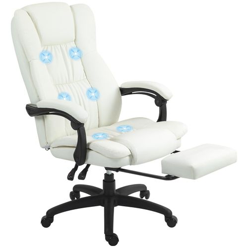 4255633579225 - Bürostuhl Chefsessel Drehstuhl Anhebbar mit Fußstütze Kopfstütze Ergonomischer Stuhl Vibration Schreibtischstuhl mit Liegefunktion Massagefunktion 4255633579225 - Bürostuhl Chefsessel Drehstuhl Anhebbar mit Fußstütze Kopfstütze Ergonomischer Stuhl Vibration Schreibtischstuhl mit Liegefunktion Massagefunktion