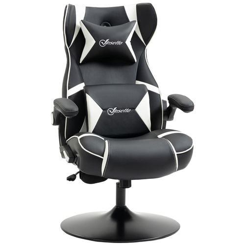 4255633500984 - Gamingsessel mit Lautsprecher schwarz rot 69L x 73B x 118H cm gamingsessel gaming stuhl bürostuhl computerstuhl wippfunktion
