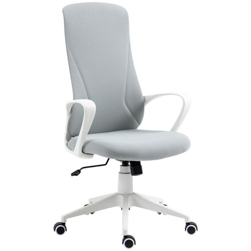 4255633542939 - Bürostuhl mit Wippfunktion Höhenverstellbarer Schreibtischstuhl Ergonomischer Computerstuhl Drehbarer pc Stuhl für Arbeitszimmer Stretchstoff