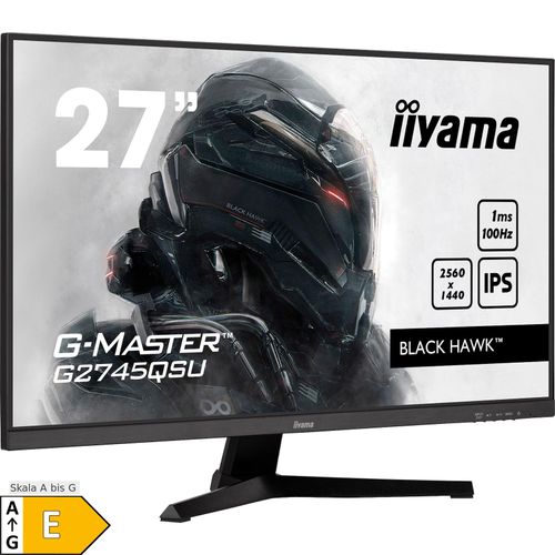4948570124725 - 27 iiyama G-MASTER Black Hawk G2745HSU-B2 - LED monitor - Full HD (1080p) - 27 4948570124725 - 27 iiyama G-MASTER Black Hawk G2745HSU-B2 - LED monitor - Full HD (1080p) - 27