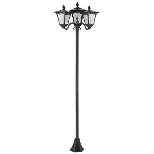 4251774911290 - Solar Gartenleuchte mit 3 Lampen schwarz 515L x 47B x 1825H cm solar gartenlaterne mit 3 flammig solarlaterne 120 lumen edelstahl 4251774911290 - Solar Gartenleuchte mit 3 Lampen schwarz 515L x 47B x 1825H cm solar gartenlaterne mit 3 flammig solarlaterne 120 lumen edelstahl