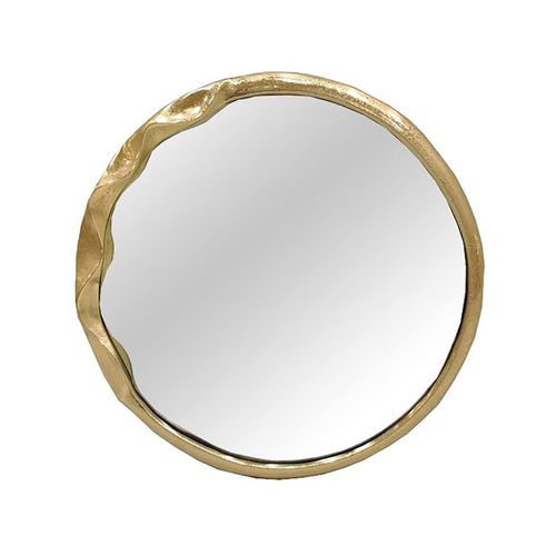 4251561922270 - riess-ambiente Wandspiegel ABSTRACT 55cm gold Metall handmade 4251561922270 - riess-ambiente Wandspiegel ABSTRACT 55cm gold Metall handmade