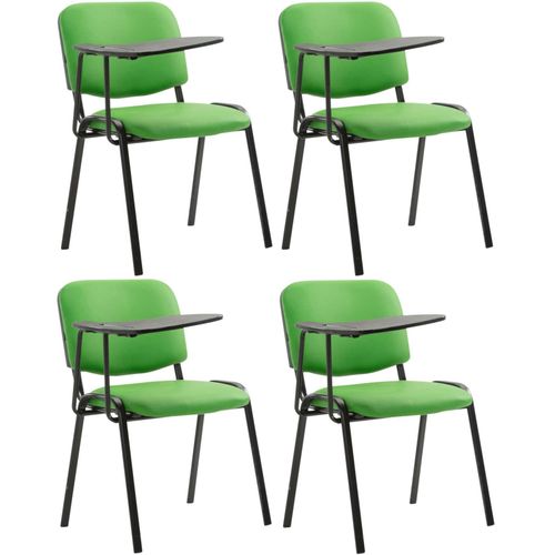 4251756459949 - 4er Set Stühle Ken Mit Klapptisch Kunstleder I Robuste Besucherstühle Mit Gepolsterter Sitzfläche 4251756459949 - 4er Set Stühle Ken Mit Klapptisch Kunstleder I Robuste Besucherstühle Mit Gepolsterter Sitzfläche