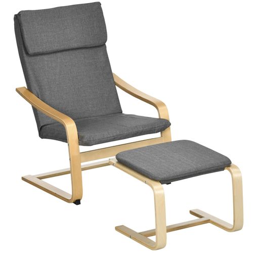 4255633524638 - Relaxsessel mit Hocker mit Fußpolster Kopfpolster und Armlehnen braun 67B x 72T x 100H cm relaxsessel mit fußhocker ruhesessel mit armlehne relaxstuhl
