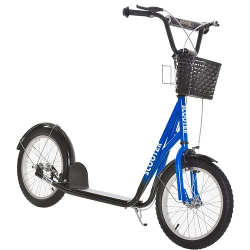 4251774920841 - Kinderroller mit Vorderkorb 139L x 58B x 96H cm Roller Tretroller Kinderfahrzeug Scooter Höhenverstellbar Korb 4251774920841 - Kinderroller mit Vorderkorb 139L x 58B x 96H cm Roller Tretroller Kinderfahrzeug Scooter Höhenverstellbar Korb