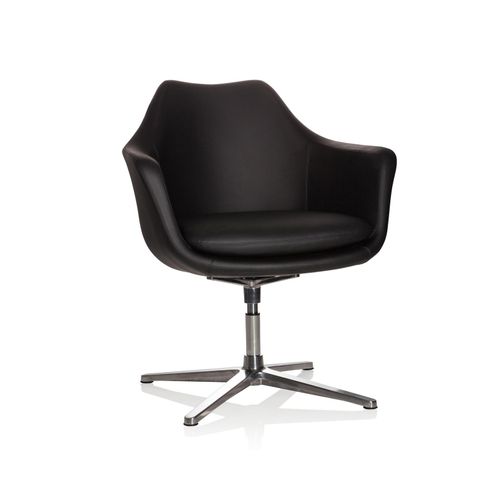 4251084664367 - Loungesessel ARTEMIA Kunstleder mit Armlehnen hjh OFFICE