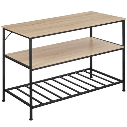 4061173209238 - tectake® Küchenregal Industrial Style 2 Ablagen und Gitterablage 120 x 60 x 905 cm 4061173209238 - tectake® Küchenregal Industrial Style 2 Ablagen und Gitterablage 120 x 60 x 905 cm